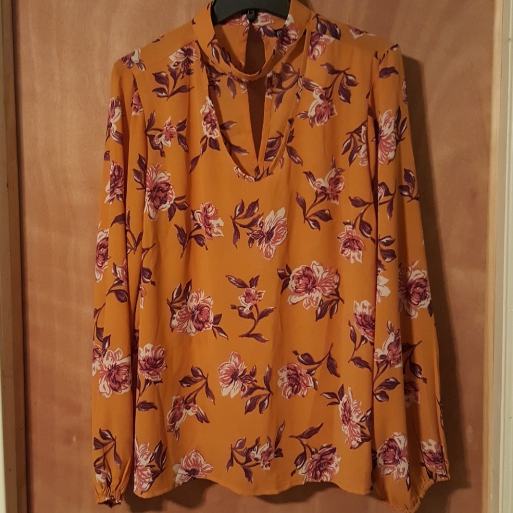 Long sleeve blouse